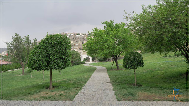 Jardins de Babur em Cabul, no Afeganistão