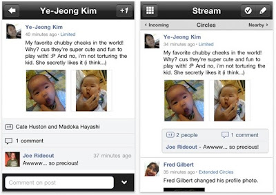 Google+ for iOS
