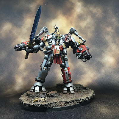 Grey Knights Grand Master in Nemesis Dreadknight Armor