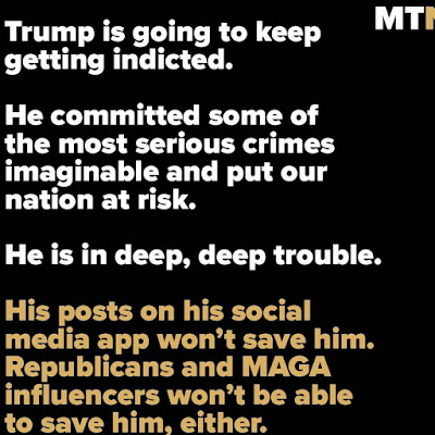 Truth Social Posts won't save Trump - He's Going to Prison - meme