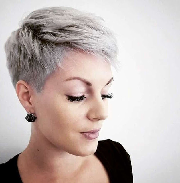 Smoothed Out Pixie Hair Style