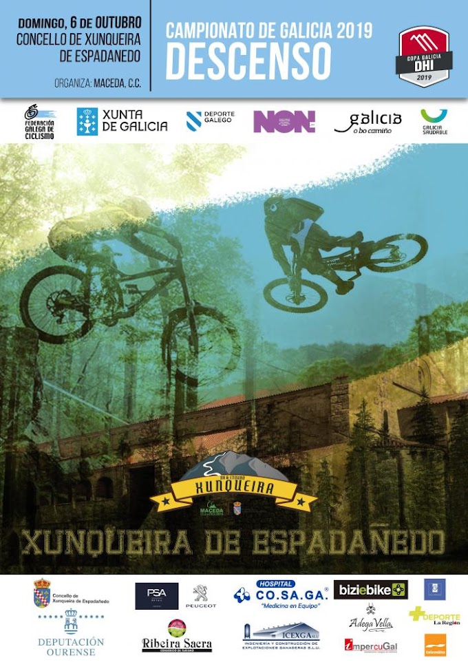 El Campeonato Gallego de Descenso se disputará mañana en Xunqueira de Espadanedo