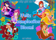 ¡Feliz cumple Bloom, de Winx club All! hoy día es el cumpleaños de Bloom, . (wallpaper colorido by tchicarodolfo)