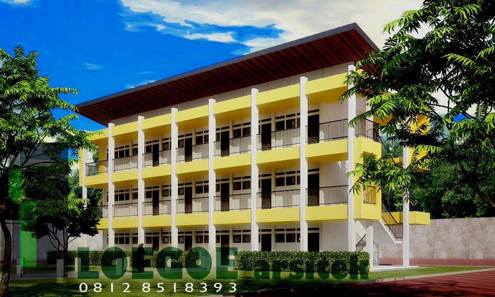 LOEGOE design architect: sekolah di cikarang