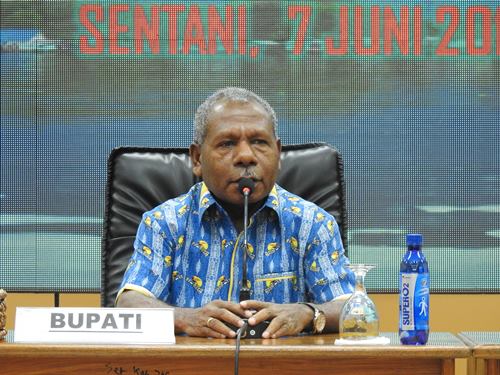 Mathius Awoitauw Sebut Pemerintahan Jayapura Bersama Giri Wijayantoro Berjalan Harmonis.lelemuku.com.jpg