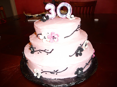 Birthday Cake Girly. For my friend#39;s 30th irthday,