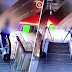 (Video) Nakal, budak terjatuh dari eskalator tingkat 3