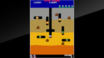 Arcade Archives Dig Dug Game Screenshot 4