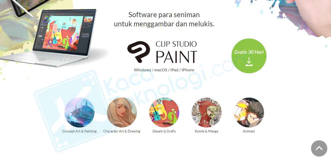 Daftar Aplikasi  Pembuat  Komik Terbaik Untuk PC Yang Mudah  