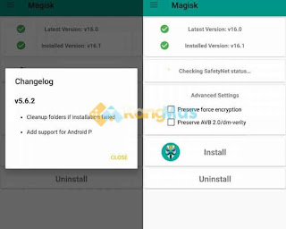 cara install dan setting magisk