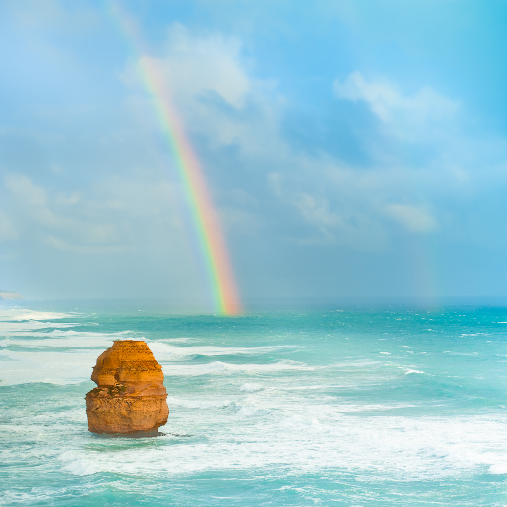 Lightroom Tutorials : Melbourne Rainbow Landscape