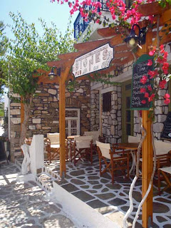 Antiparos Town Greek Island Greece