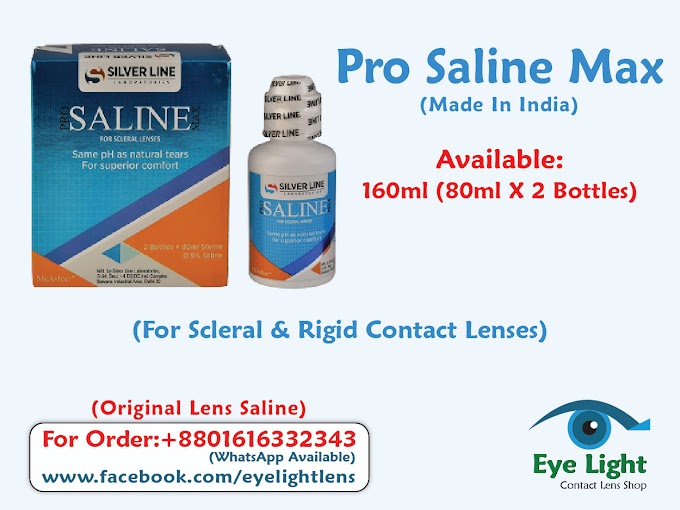 Pro Saline Max for Scleral and RGP Contact Lens Solution | Best Solution for Scleral and RGP Lenses