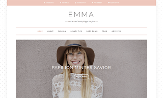 Emma Blogger Template