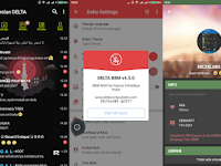 Download BBM MOD Delta v4.3.0 Base 3.3.2.31 APK Terbaru