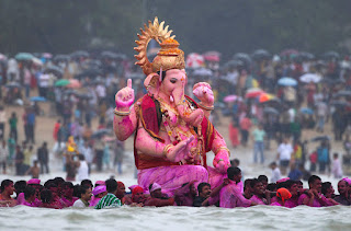 Ganpati Visarjan in Mumbai