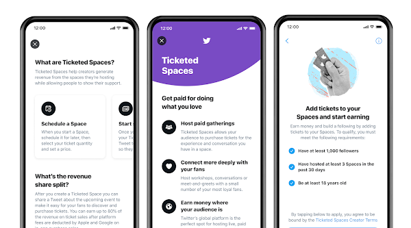 You know Twitter shares more details on how the monetized feature ‘Spaces’ will work using ticketed spaces