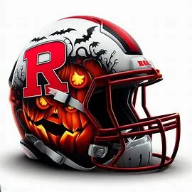 Rutgers Scarlet Knights Halloween Concept Helmets