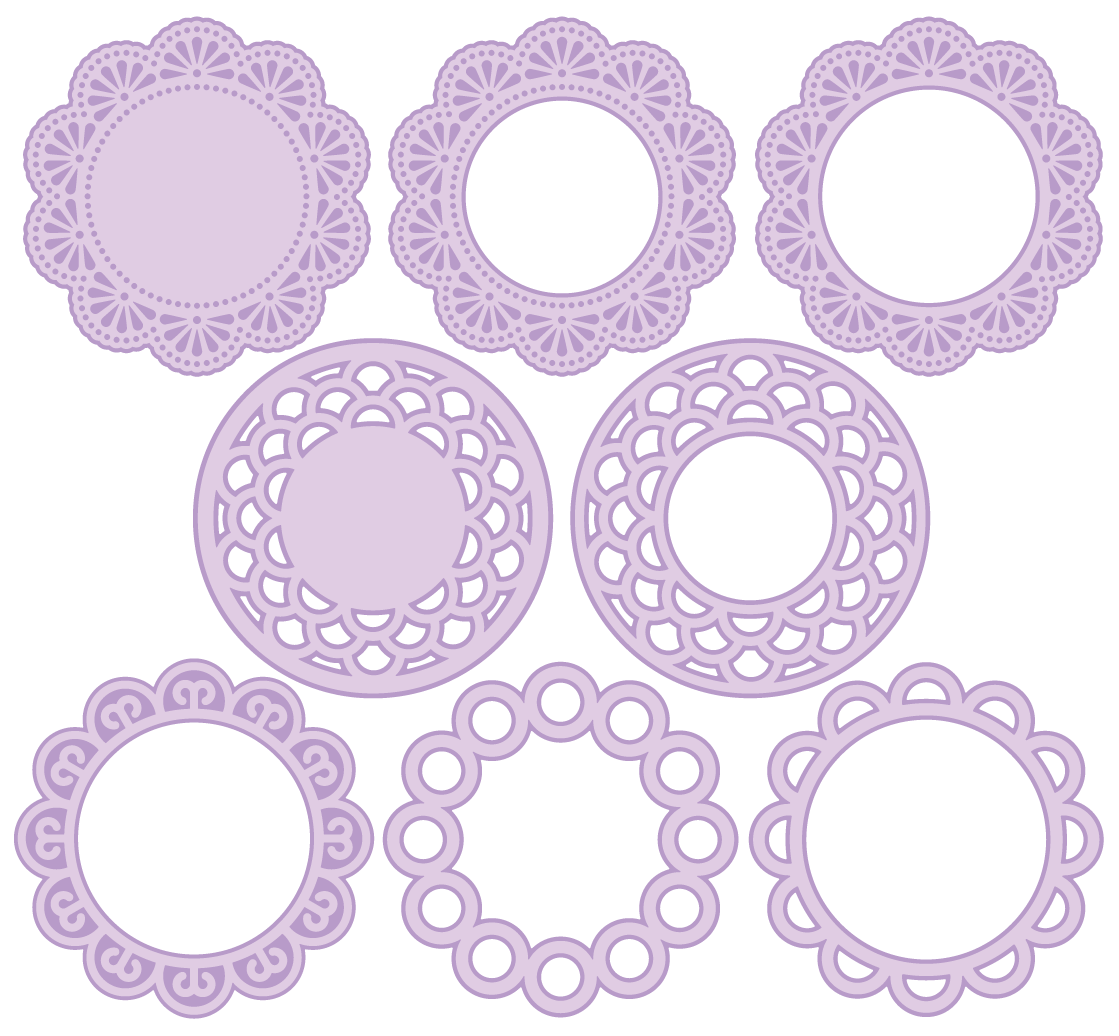 Download Circle Frames SVG File Free Download