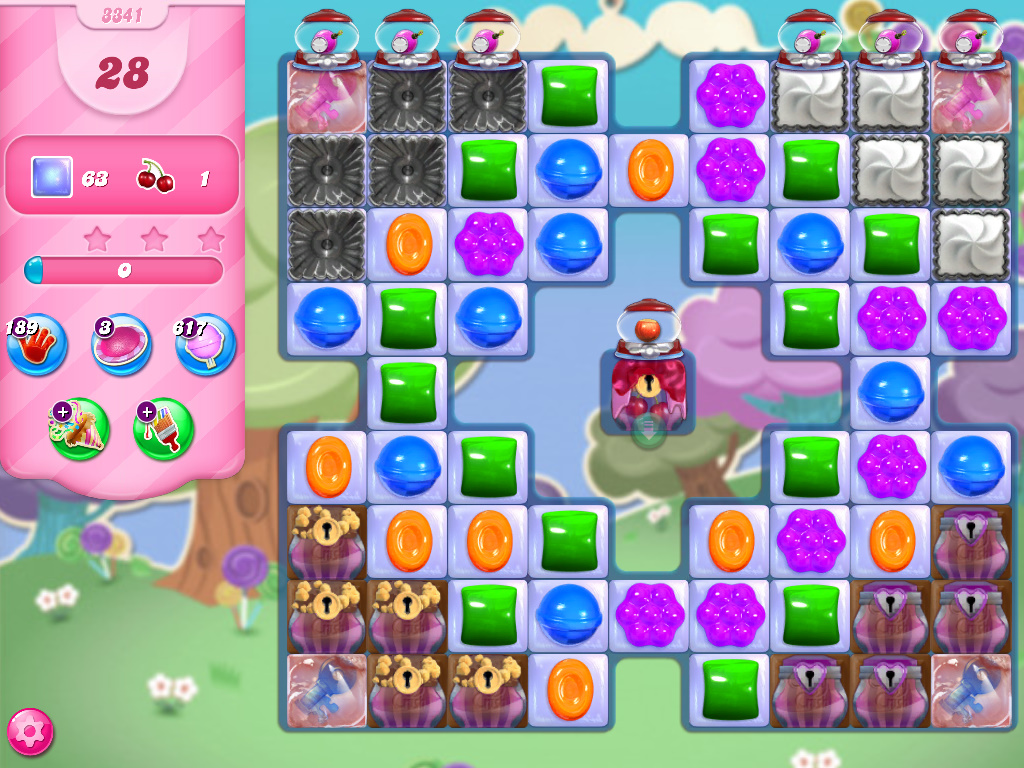 Candy Crush Saga level 3341