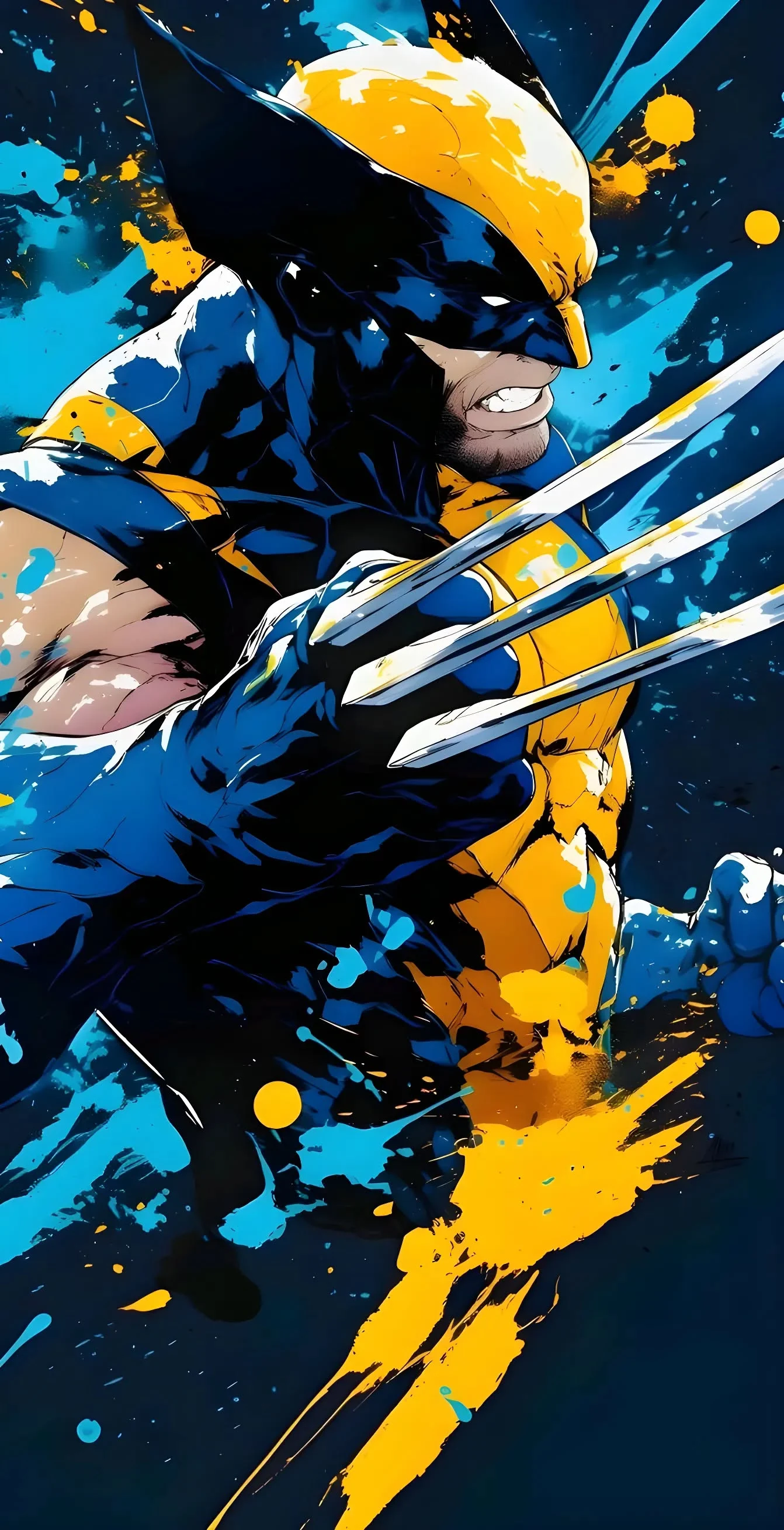 Wolverine 💛 - Wallpaper 4K HD Phone Wallpaper Background
