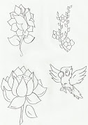Desenho de flores, desenhos de pássaros e desenhos de borboletas para pintar (desenho de flores ssaros borboletas para pintar)
