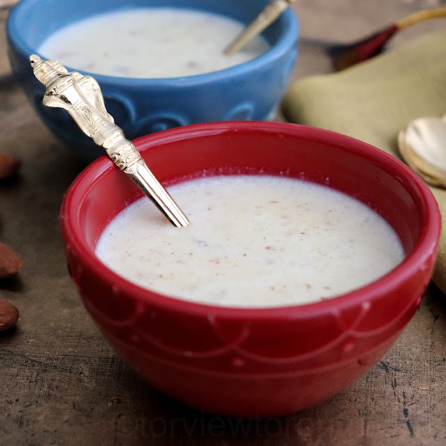 almond rice pudding