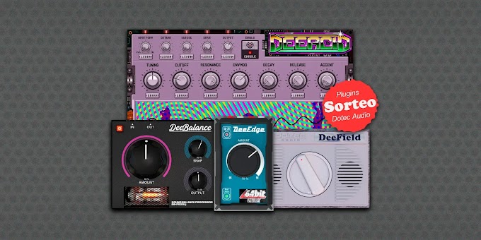 nuevos plugins de Dotec Audio: DeeField, DeeEdge, DeeBalance & DeeACID + Sorteo