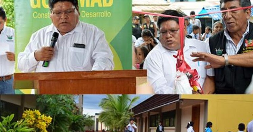 Inauguran moderna infraestructura del Colegio Raúl Vargas Quiroz de la comunidad de Alegría, distrito de Las Piedras - Tambopata - DRE Madre de Dios