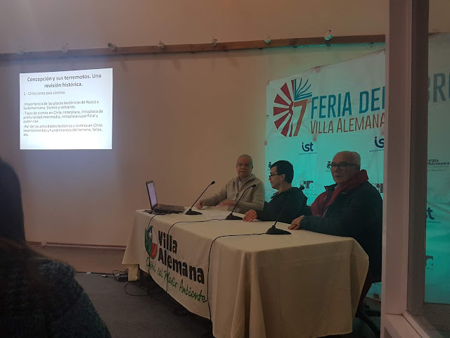 Asistencia a la presentación del libro "Concepción y sus terremotos..."