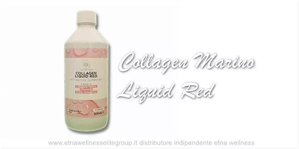 Collagen Liquid Etna Wellness: Collagene Marino Da Bere Con Acido Ialuronico & Vitamine