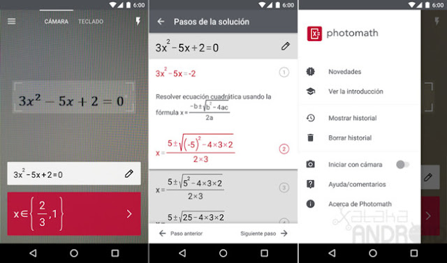  Photomath - Calculatrice-photo