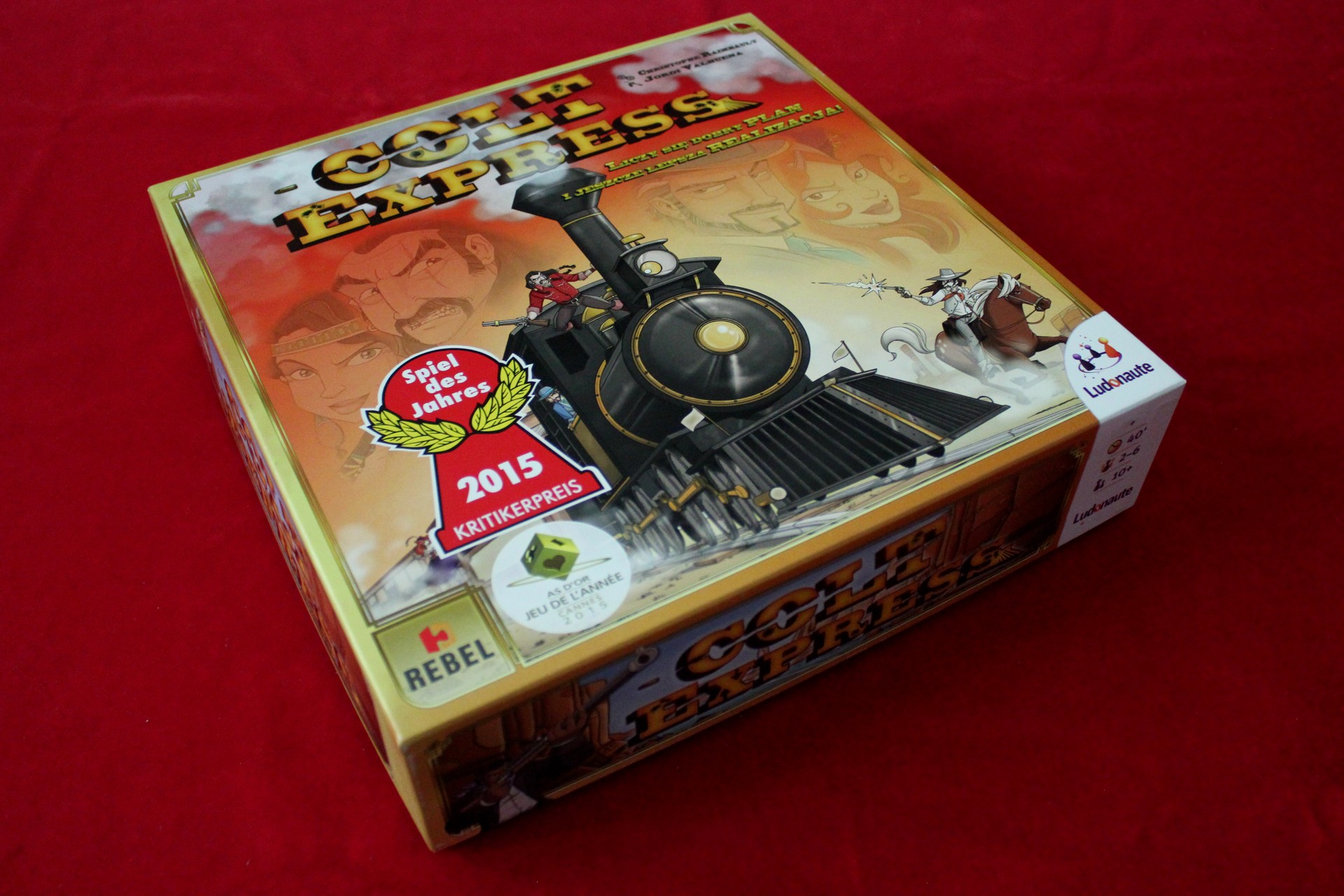 Colt Express - recenzja imprezowej gry planszowej