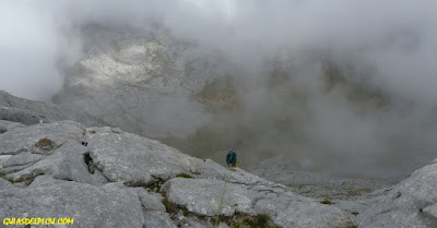 peña regaliz via divertimento, Fernando Calvo guia de alta montaña uiagm 