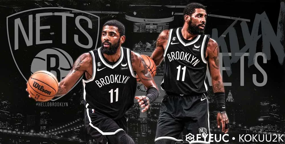 NBA 2K23 Kyrie Irving Brooklyn Nets Portraits