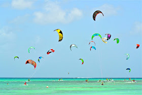 Aruba Caribbean Kite Surfing