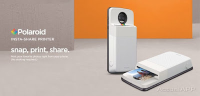 Motorola lanza el Moto Mod de una impresora Polaroid