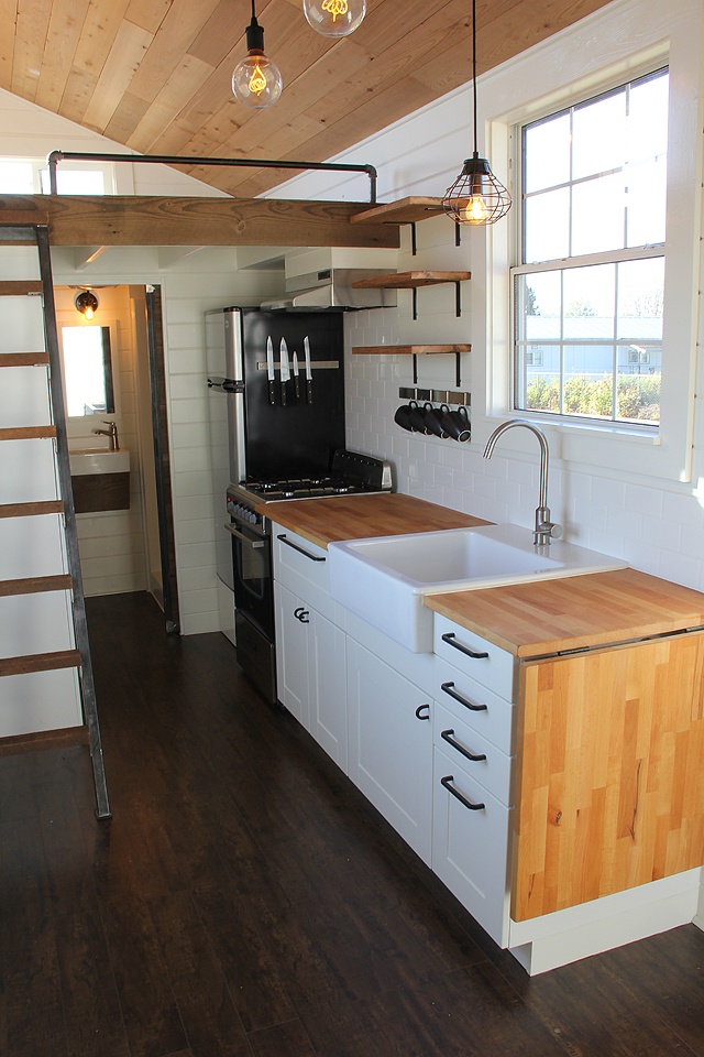  TINY  HOUSE  TOWN Modern Rustic Tiny  Home  in Bellingham