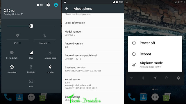 [AOSP] How to Install Android Marshmallow 6.0 on LG Optimus G E975/F180X