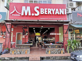 MS Beryani near Plaza Angsana. Best Johor Nasi Briyani List