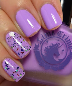 Lavendairy, Lime Crime, Igor, Enchanted Polish Falloween, swatch