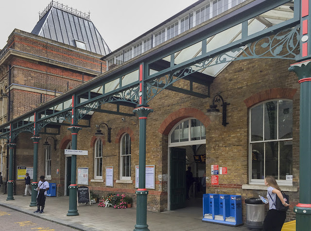 Crystal Palace station.  Crystal Palace Park, 10 August 2016.