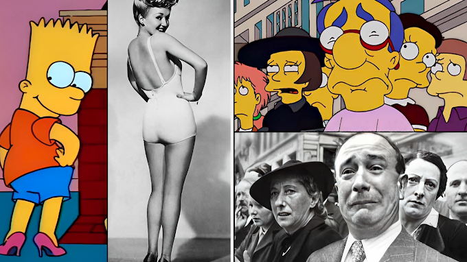 21 Historically popular images Perfectly Recreated by 'The Simpsons'
