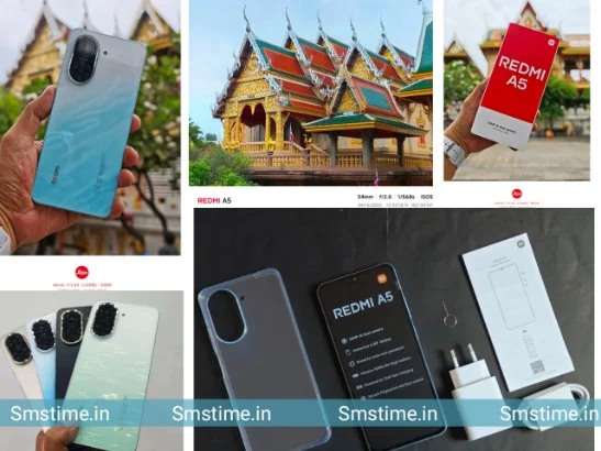 Redmi A5 HD+ Display and Dual Camera Design