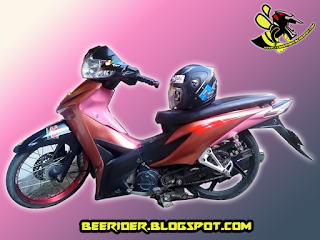 honda wave modifikasi ceper