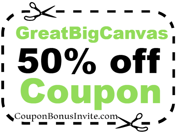 50% off GreatBigCanvas Discount Coupon Code 2021 Jan, Feb, March, April, May, June, July