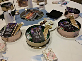 table favors, swag, gifts, party favors,books, writing, 
