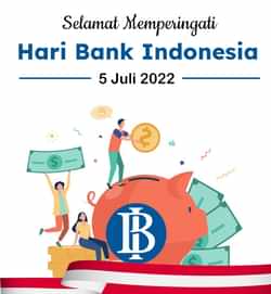 contoh poster ucapan selamat hari bank indonesia