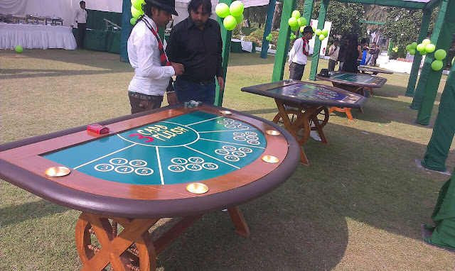 Casino Table On Rent in Delhi