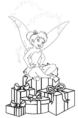 Desenhos para Colorir da Sininho – Imagens para Imprimir da Tinker Bell